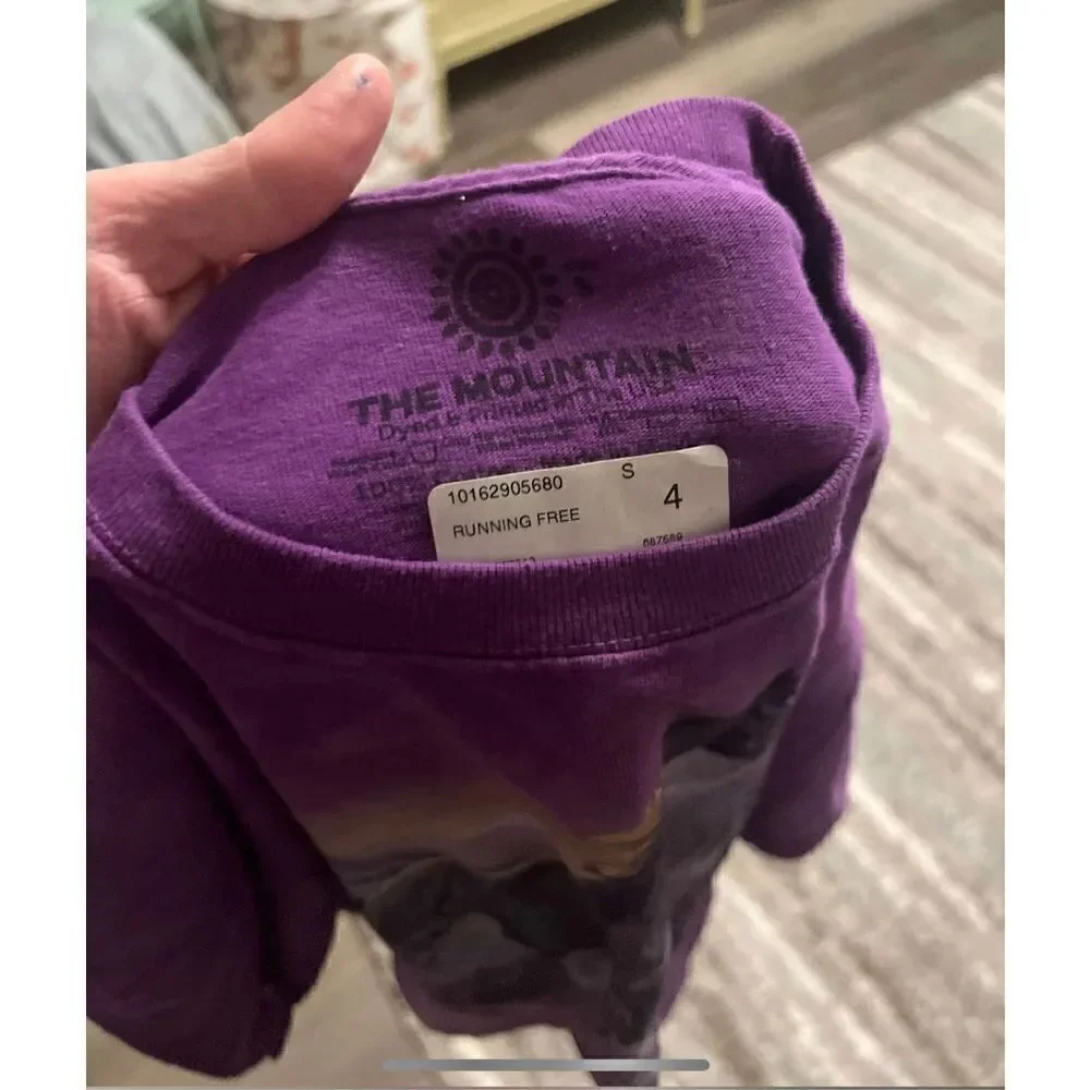 HOLD for John Small NWT the mountain purple horse tee shirt nature - Picture 2 of 2